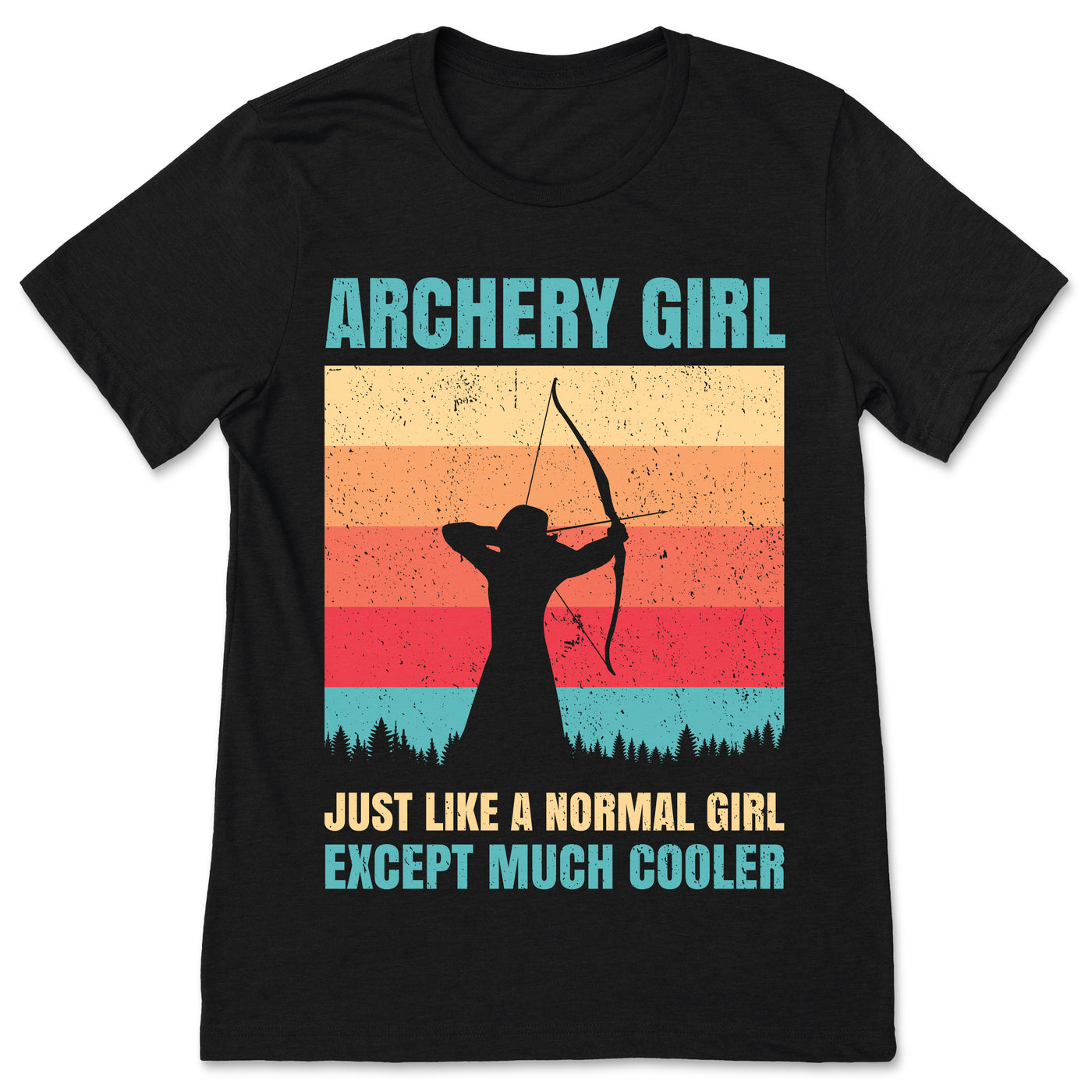 Archery Girl Archer Gift Cool Funny Outfit, Arrow Bow Sport Lover Present T-Shirt, Boys Girls Bowman, Shooting Competition Team