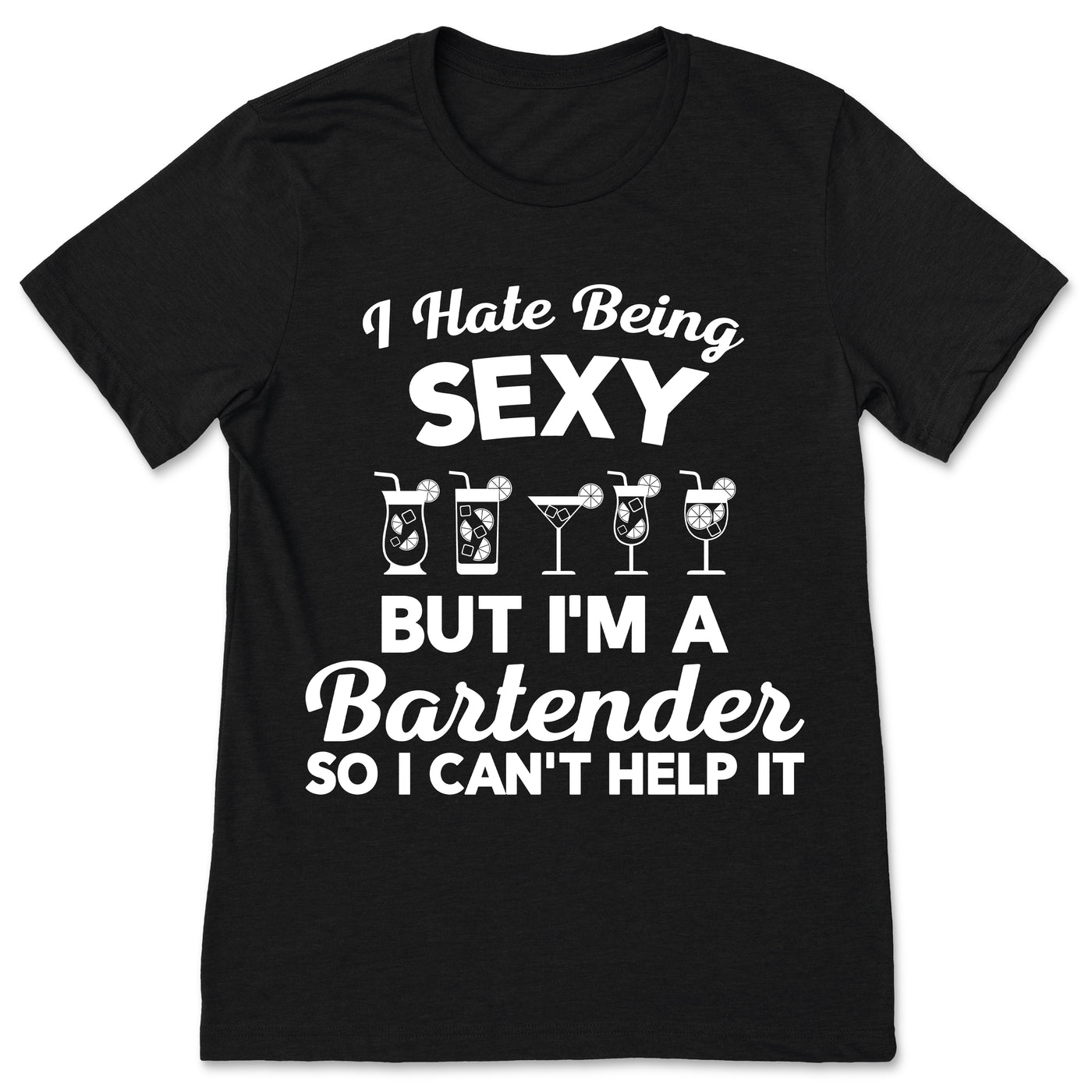 Bartender Because Adult Daycare Director T-Shirt, Bartending Funny Cocktails Shirts, Bar Gifts, Drinking, Mixologist, Intoxicologist, Drink