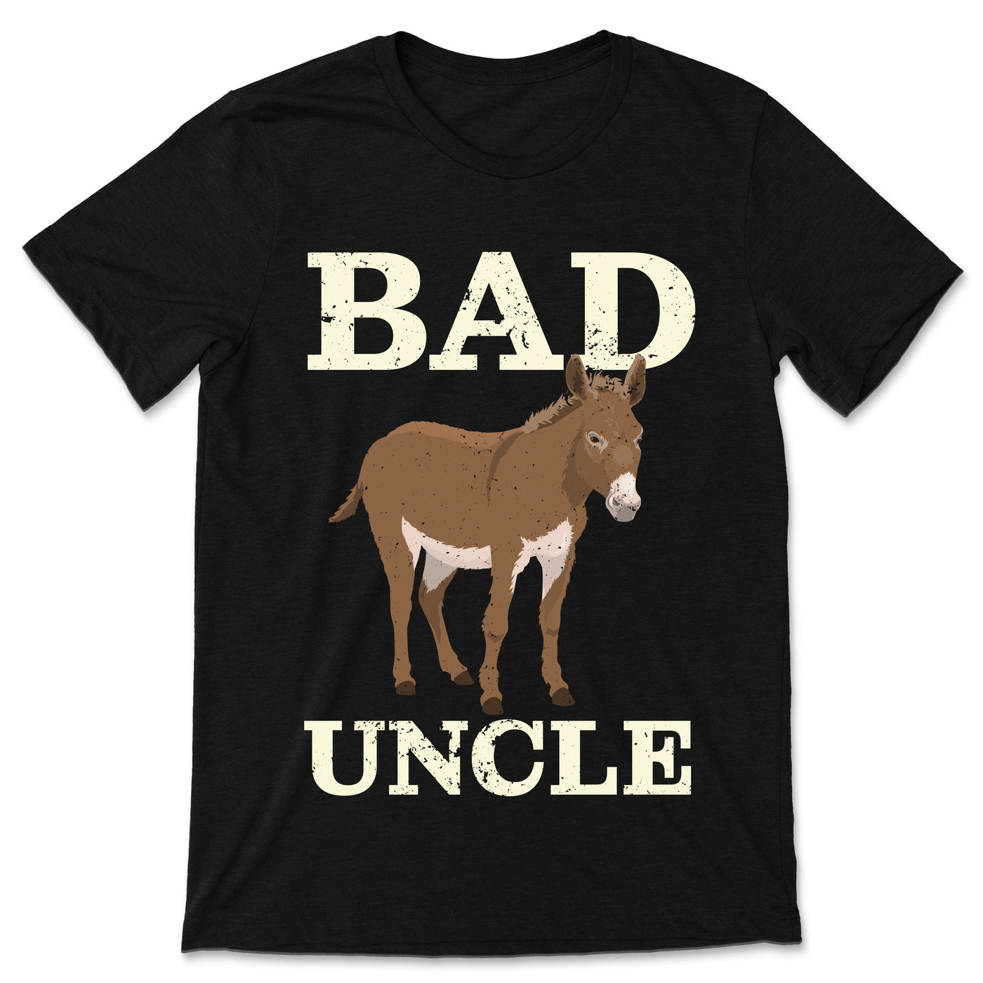 Bad Uncle Funny Uncle Donkey Gift T-Shirt, Awesome Perfect Christmas Present For Uncles, Birthday Party Outfit, Cool For Friends and Family