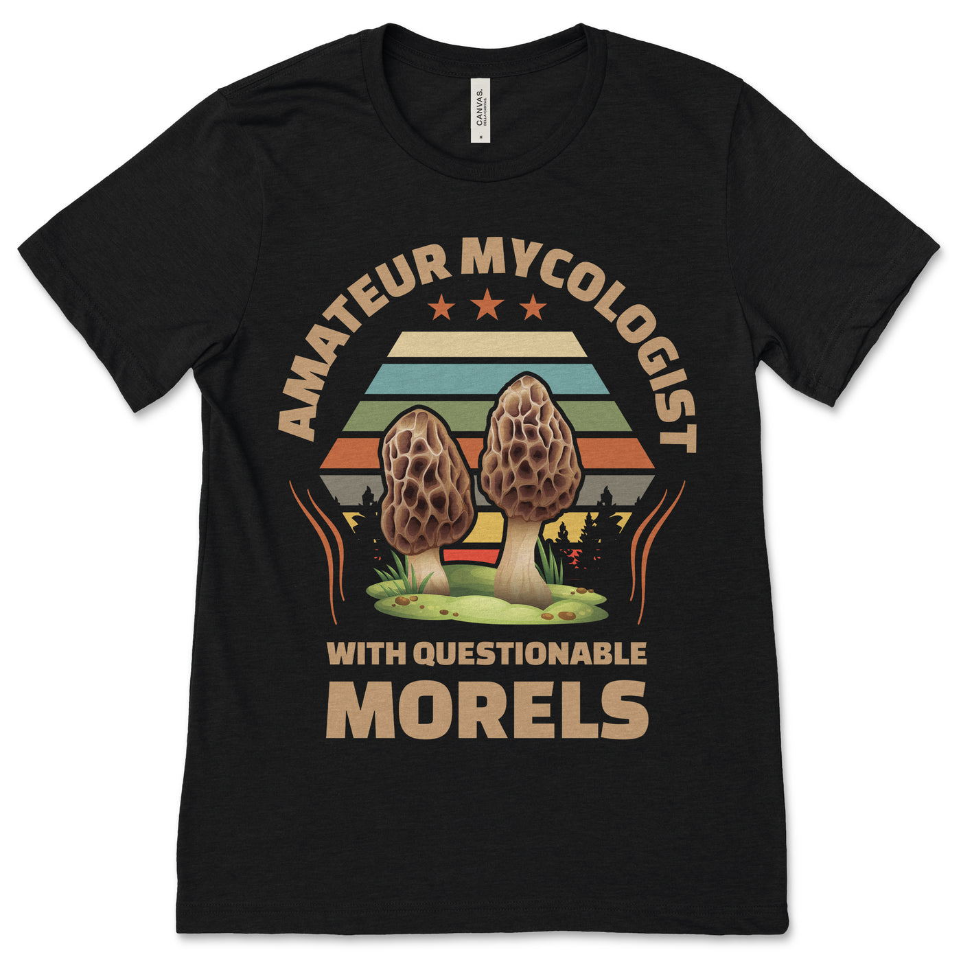 Amateur Mycologist with Questionable Morels T-Shirt, Mushroom Shirt, Funny Mycologist, Mycology Shirt, Mycologist Gift, Mycologist Shirt, Inactive