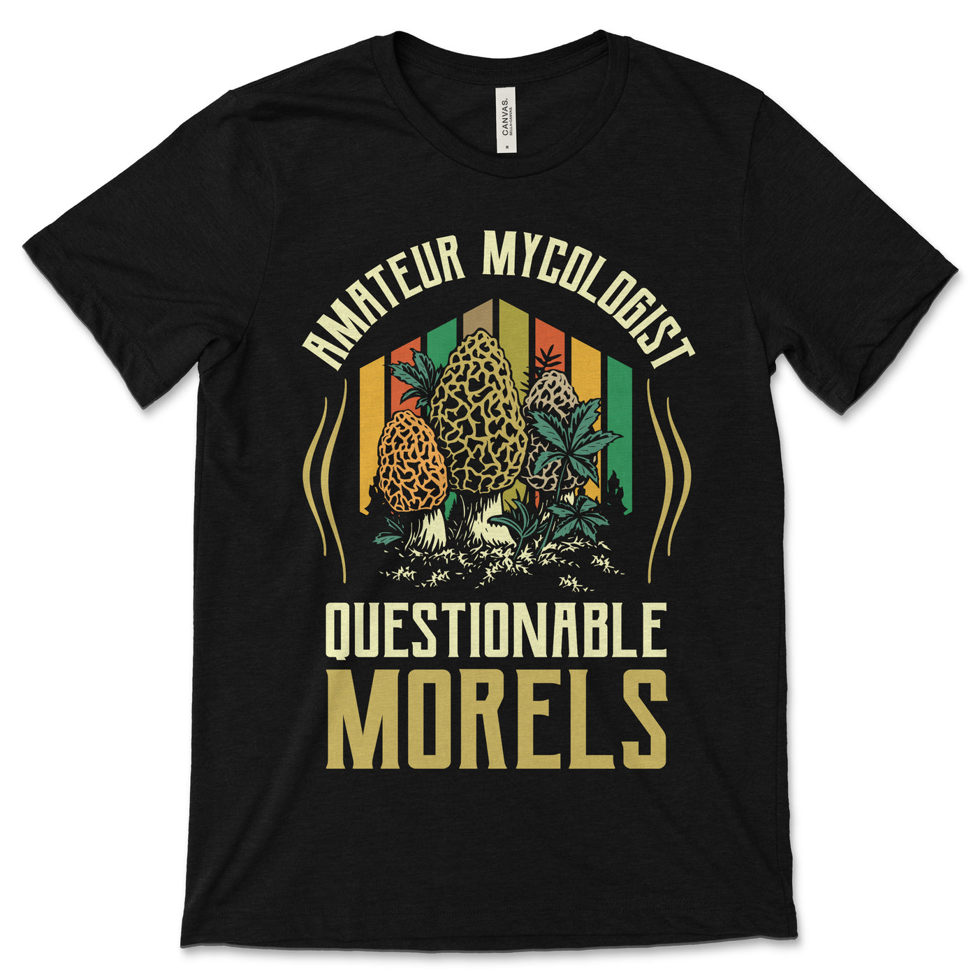 Amateur Mycologist with Questionable Morels T-Shirt, Mushroom Shirt, Funny Mycologist, Mycology Shirt, Mycologist Gift, Mycologist Shirt, Inactive