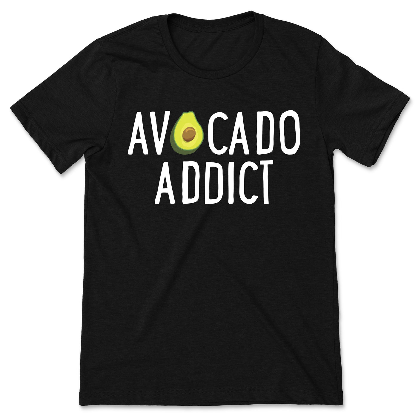 Avocado T-Shirt, Vegan Shirt, Avocado Lover, Avocado Top, Funny Avocado Addict Gift