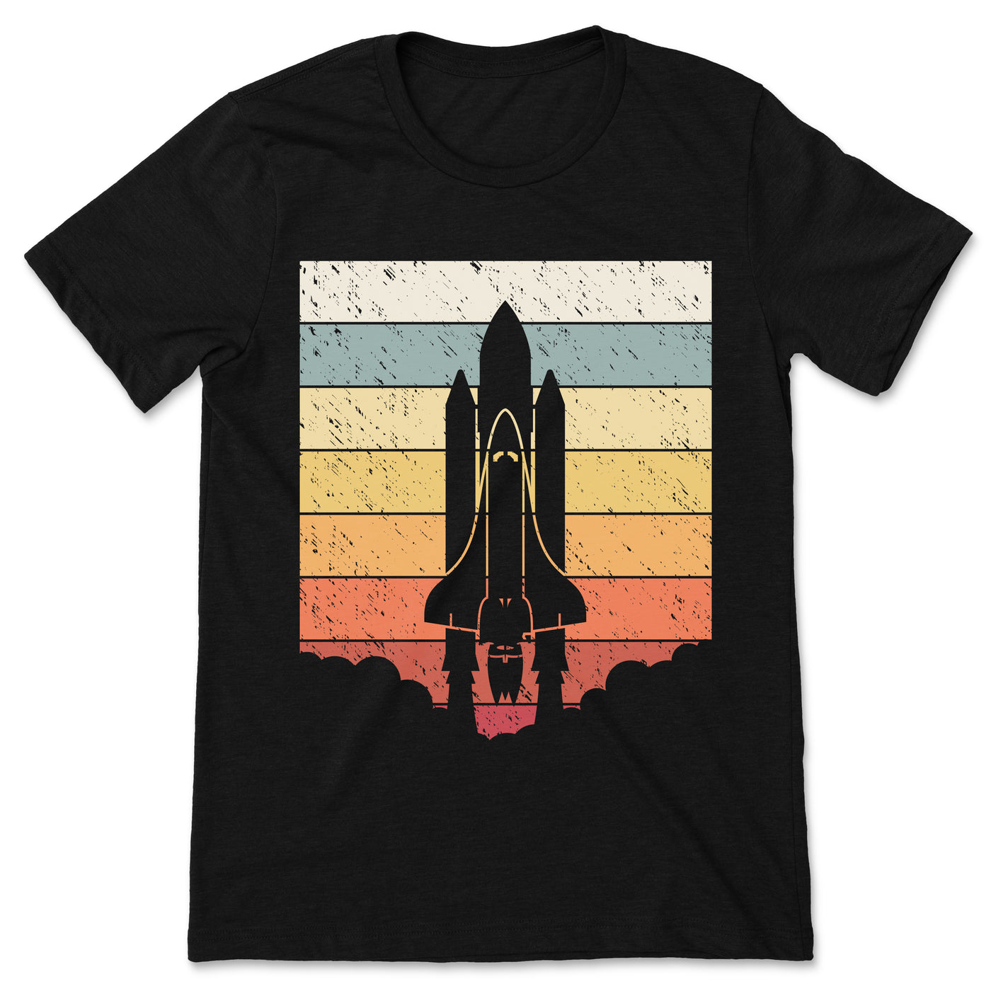 Astronaut Vintage Spaceship Spacecraft Spaceman Funny Space Dwarf Solar System Astronomy T-Shirt, Space Geeks Gifts, Birthday Present Rocket