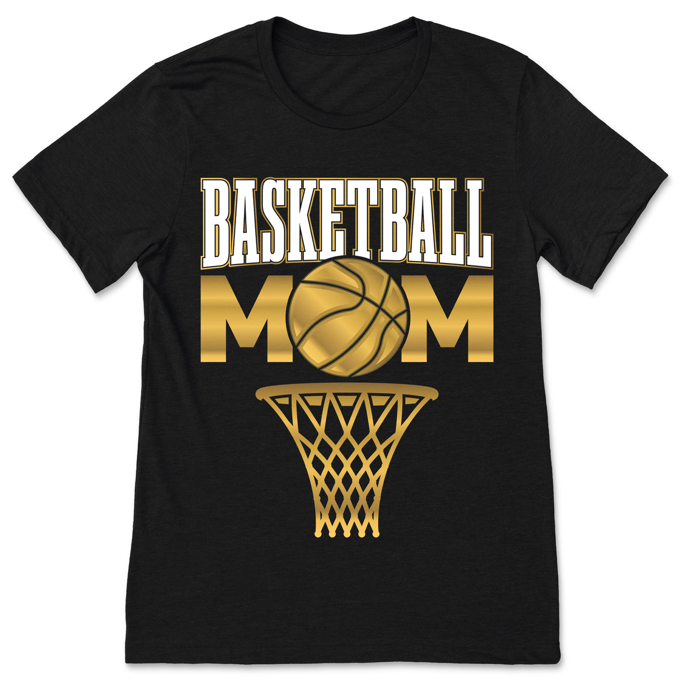 Basketball Mom Game Lover Gift T-Shirt, Girls Player Coach Gift, Practice Girl Daughter Birthday Present, Players Support Parent Fans Love