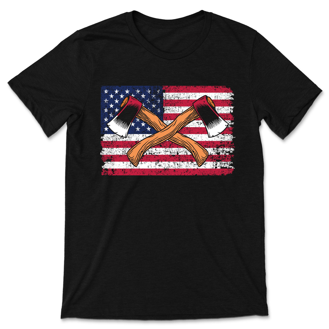 Axe Throwing American Flag USA T-Shirt, Axes Hatchet Thrower Gift, Cool US Axe Throw Hobby Events Lover, Tournaments Competition Costume