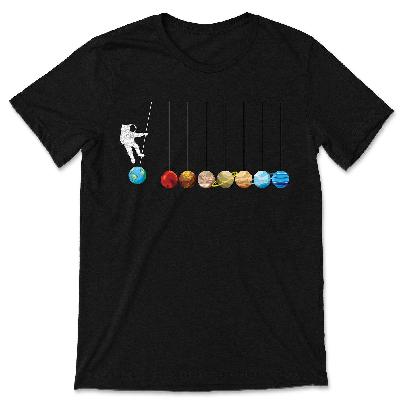 Astronaut Spaceman Planets Funny Space Dwarf Solar System Astronomy T-Shirt, Space Geeks Gifts Astronauts Lovers