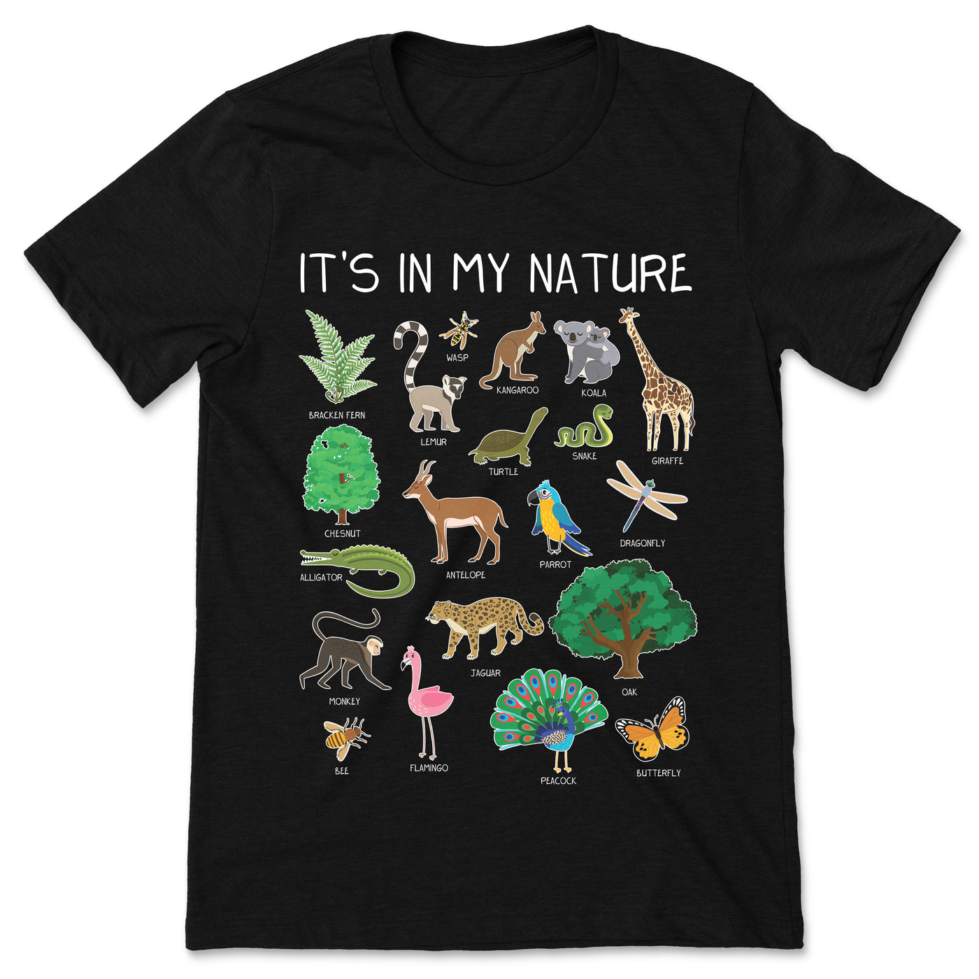 Animals Zoo Keeper Zookeeper Study Zoology Lover Gift Costume T-Shirt, Visit Zoo With Family, Kids Youth, Africa Safari