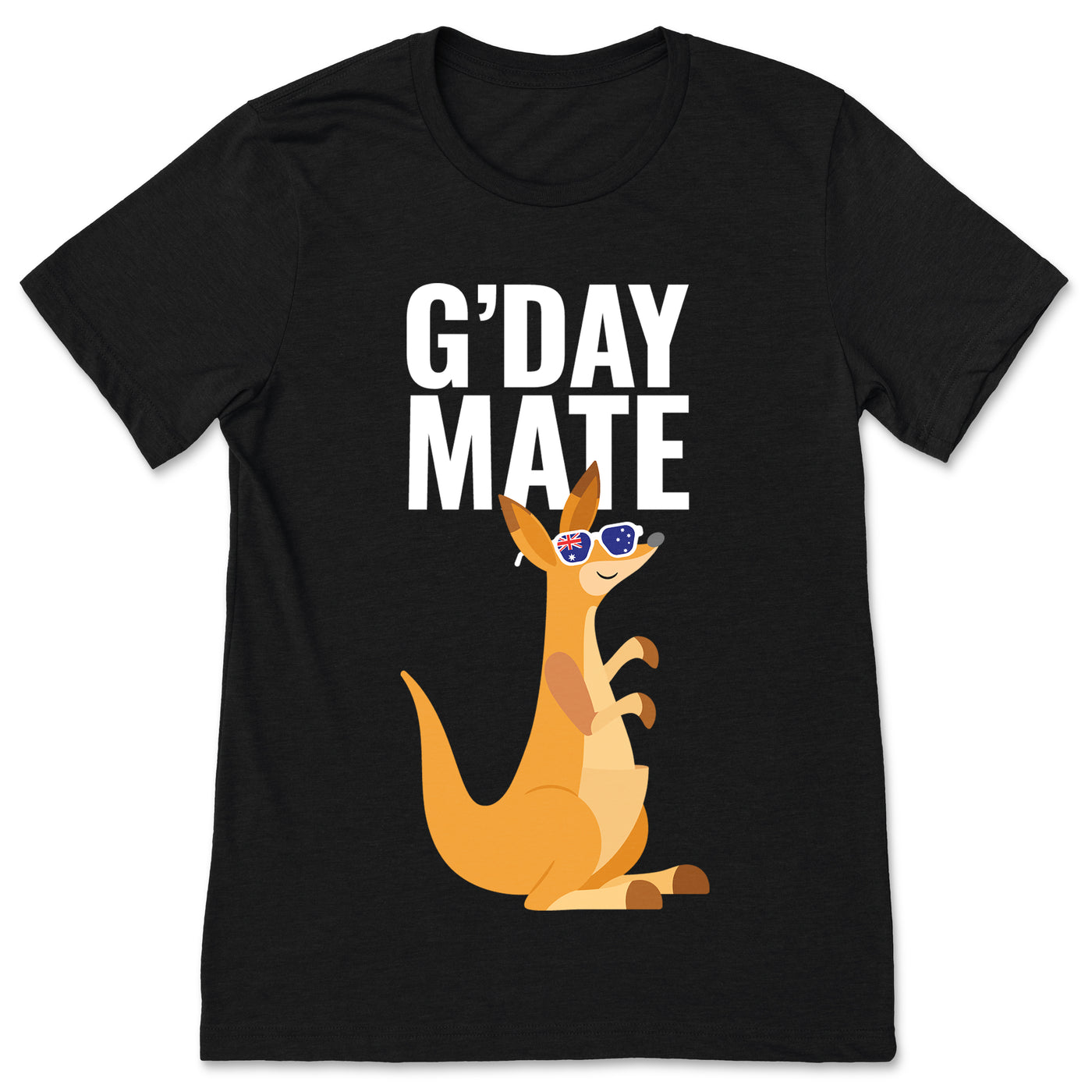 Australia Australian G'Day Mate Funny Kangaroo Symbol Gift T-Shirt, Aussie Travel Visit