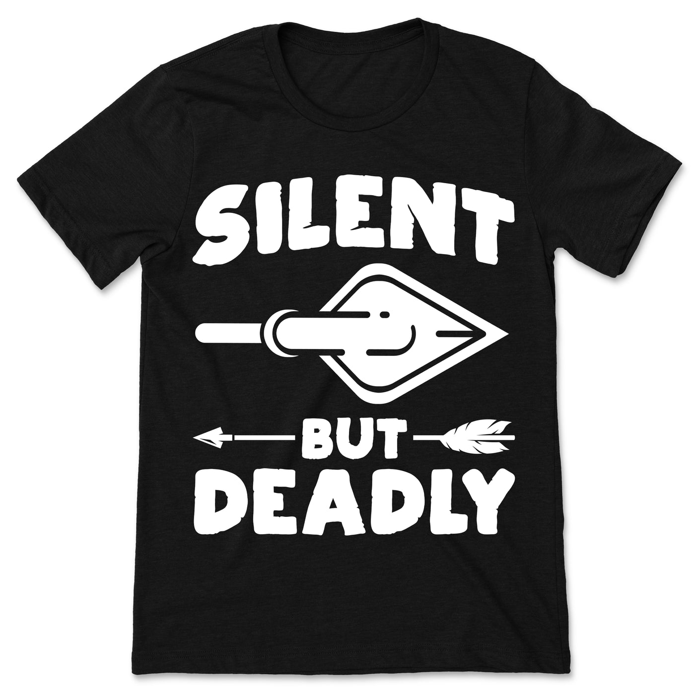 Archery Silent But Deadly Archer Gift Outfit, Arrow Bow Sport Lover Present T-Shirt, Boys Girls Bowman, Shooting Competition Team