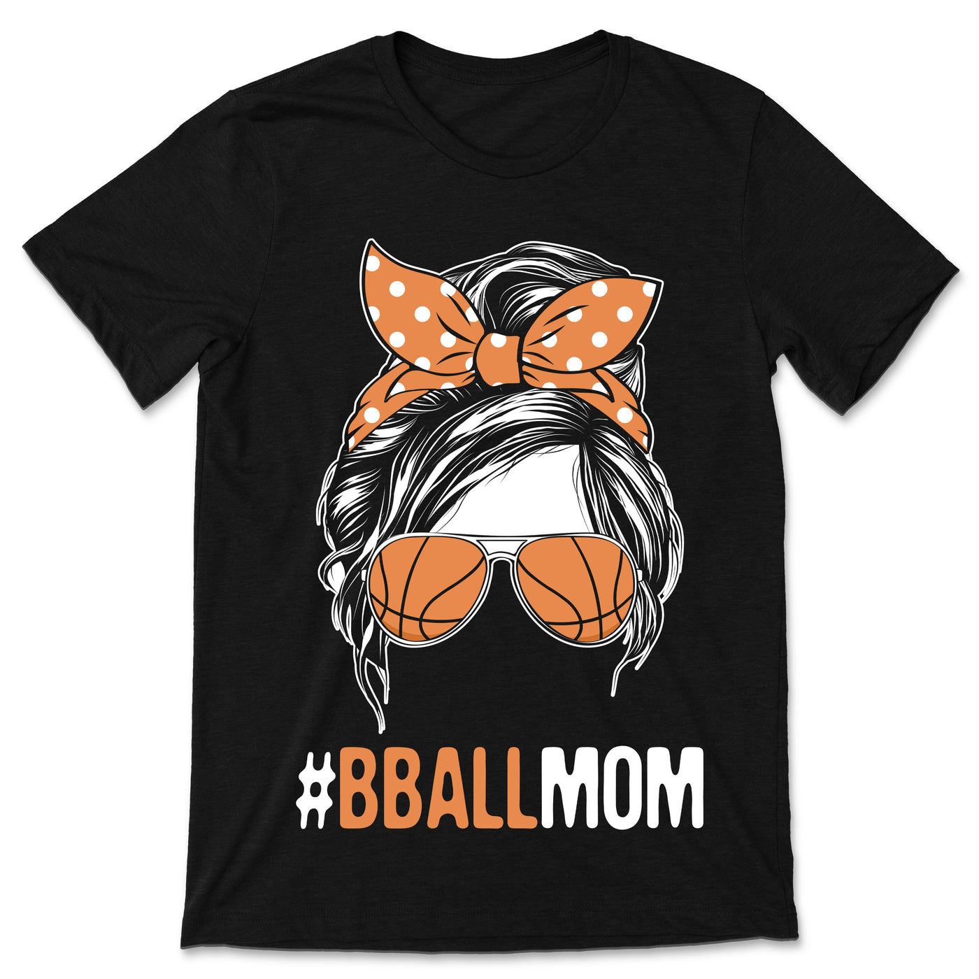 Basketball Mom Game Lover Gift T-Shirt, Girls Player Coach Gift, Practice Girl Daughter Birthday Present, Players Support Parent Fans Love