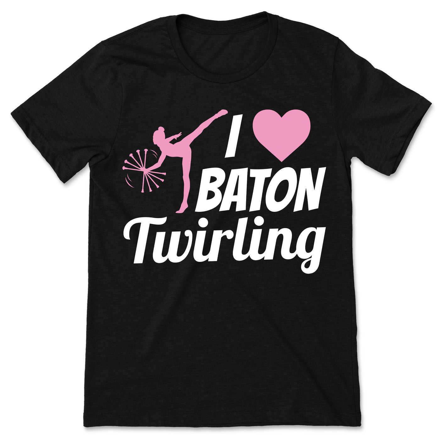 Baton Twirling T-Shirt, Rhythmic Gymnastics Performer Gift, Twirler Birthday Present, Rhinestone Twirl Gymnast Costume, Gymnasts Girl Mom