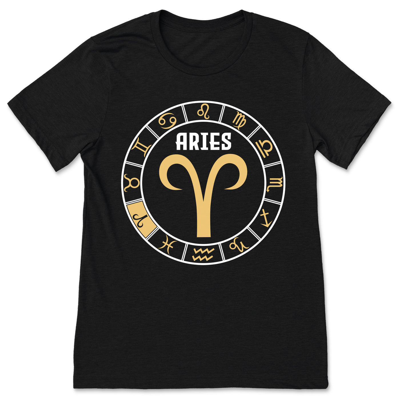 Aries Horoscope Zodiac Astrological Sign Funny T-Shirt, Born on March 21 - April 19 Design