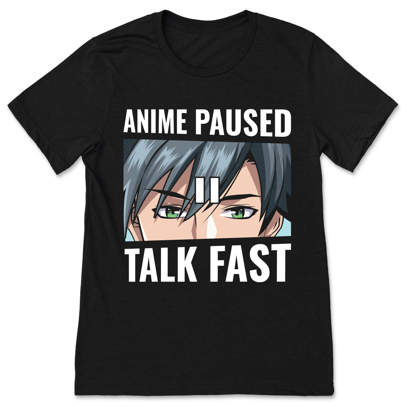 Anime Paused Talk Fast Gift Funny Costume T-Shirt, Cute Gamer Kawaii Girl, Video Game, Otaku, Japanese Japan, Manga, Cosplay, Girls Present,