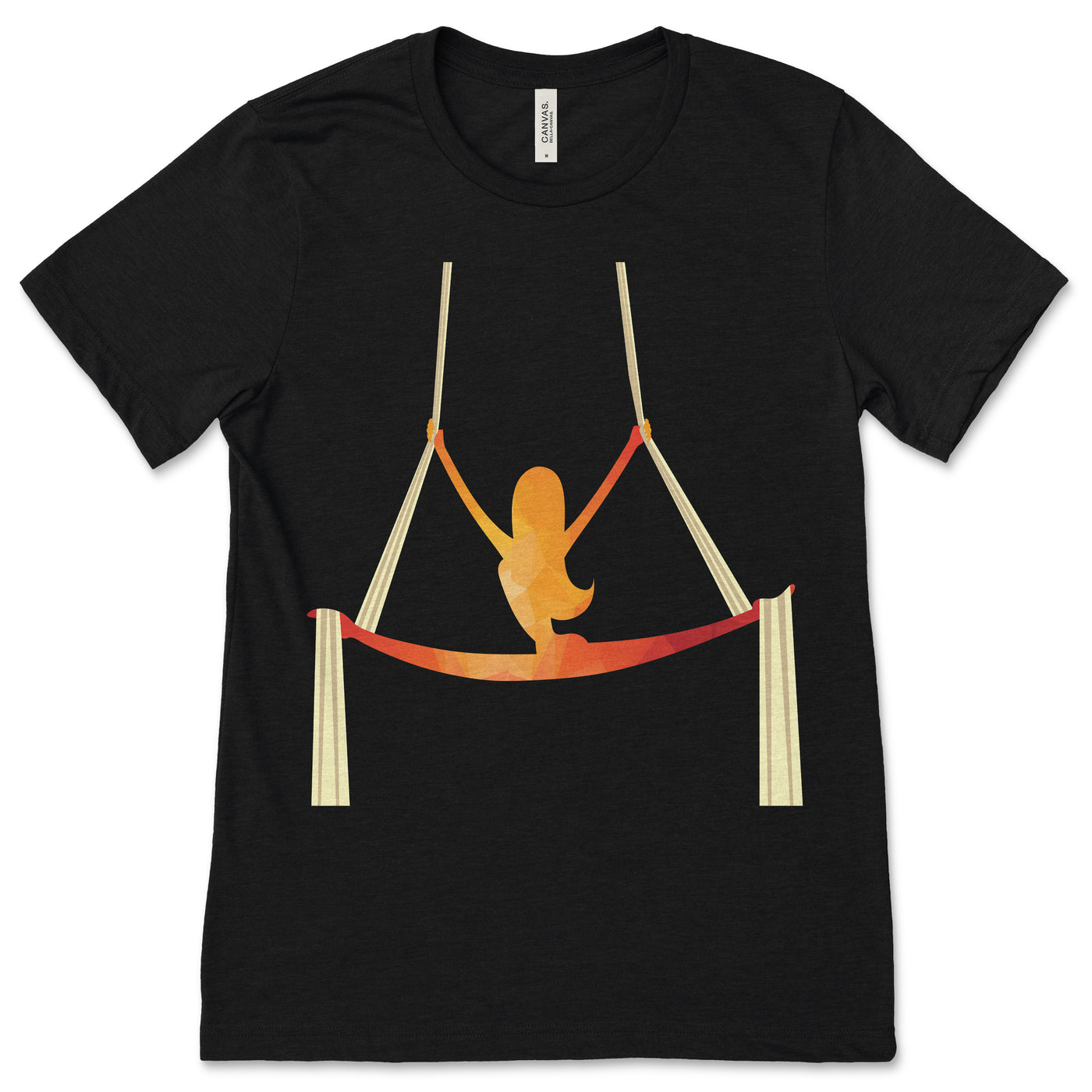 Aerial Yoga lover T-Shirt Gifts, Aerial Silk Dance Clothing, Aerial Birthday Present, Aerial Dancer Gift,