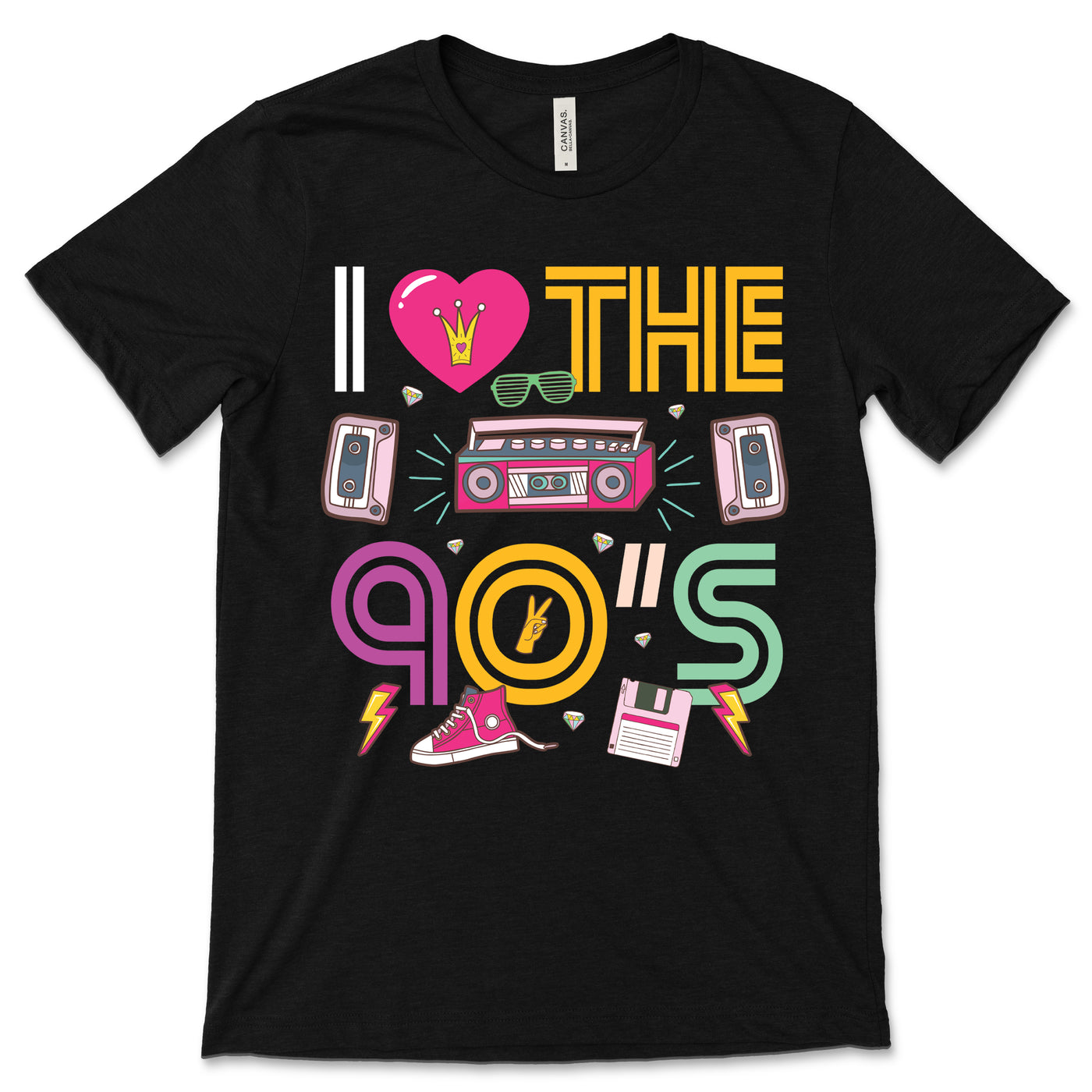 80s Old School Vibes Funny Cassette T-Shirt, Vintage Retro Themed Design, 60s 70s 80s 90s Analog Music Tapes Throwback Fashion